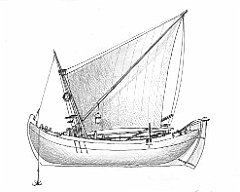 GR - Michanokaiko (achtarmas) - Limnos - da modello del Museo Marittimo di Symi 